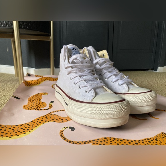 Platform high top sneaker - Picture 4 of 14